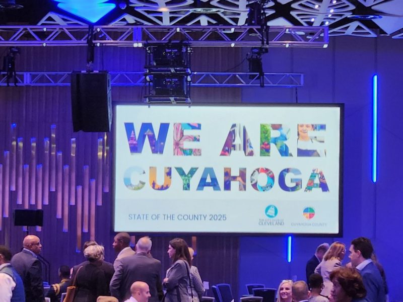 Sign that says We Are Cuyahoga