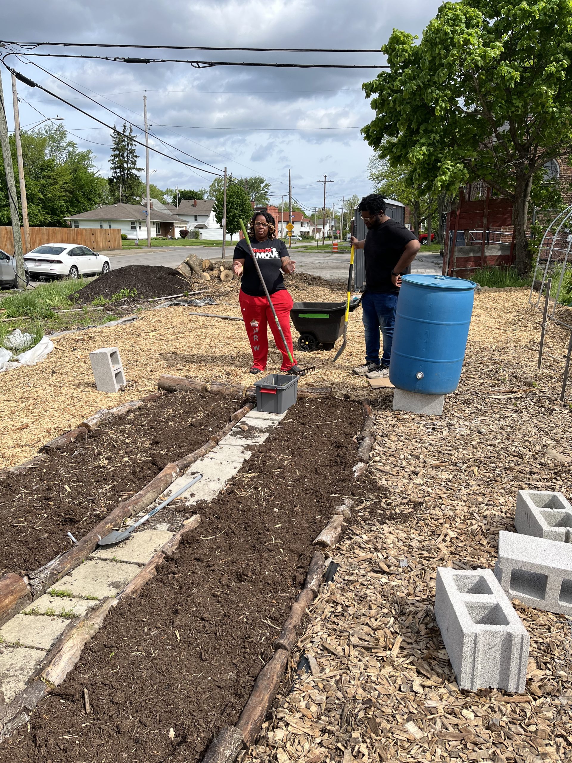 Springtime in Cleveland means weeding, planting, and maintenance for area farms and gardens.