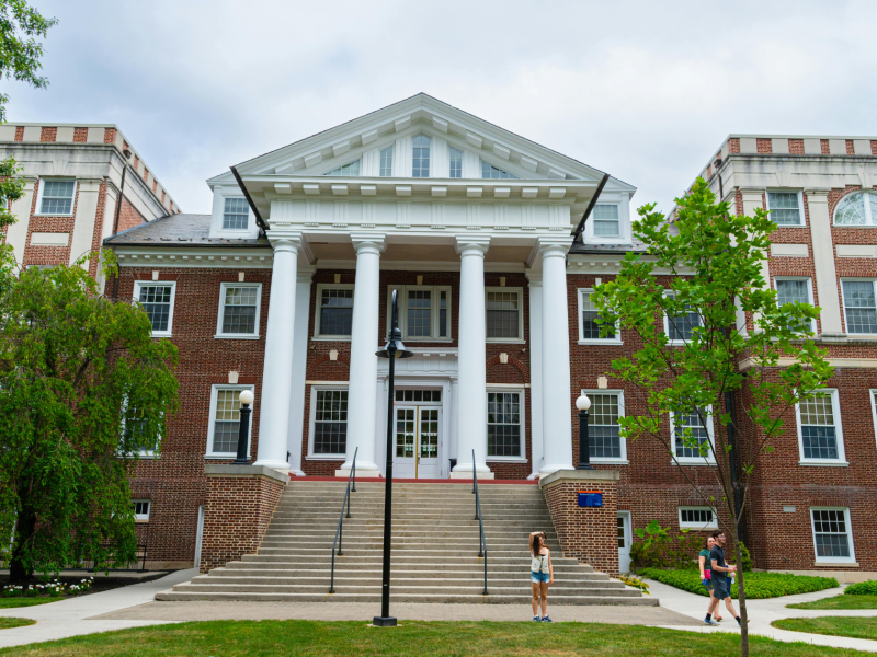 generic building on a campus